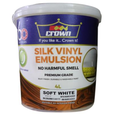 Crown Silk Vinyl Emulsion 4L