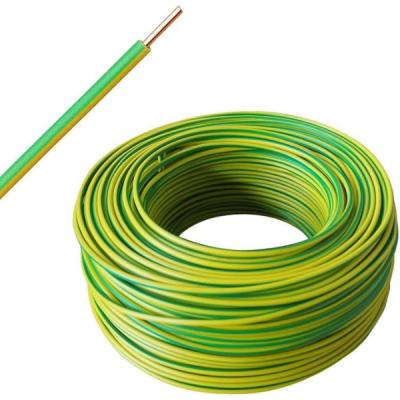 Evin 4.0mm Single Core Wiring Cable-Green/Yellow